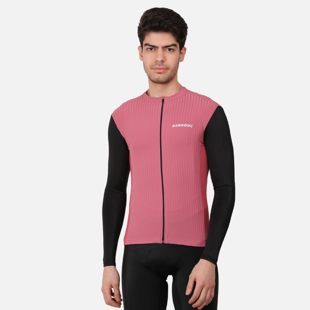 Equator Men’s Cadillac Pink Racefit Power Dry Cycling Race Fit Cycling Jersey