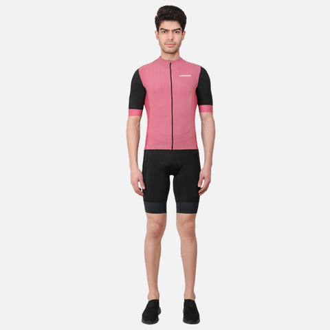 Equator Men’s Cadillac Pink Racefit Power Dry Cycling Race Fit Cycling Jersey