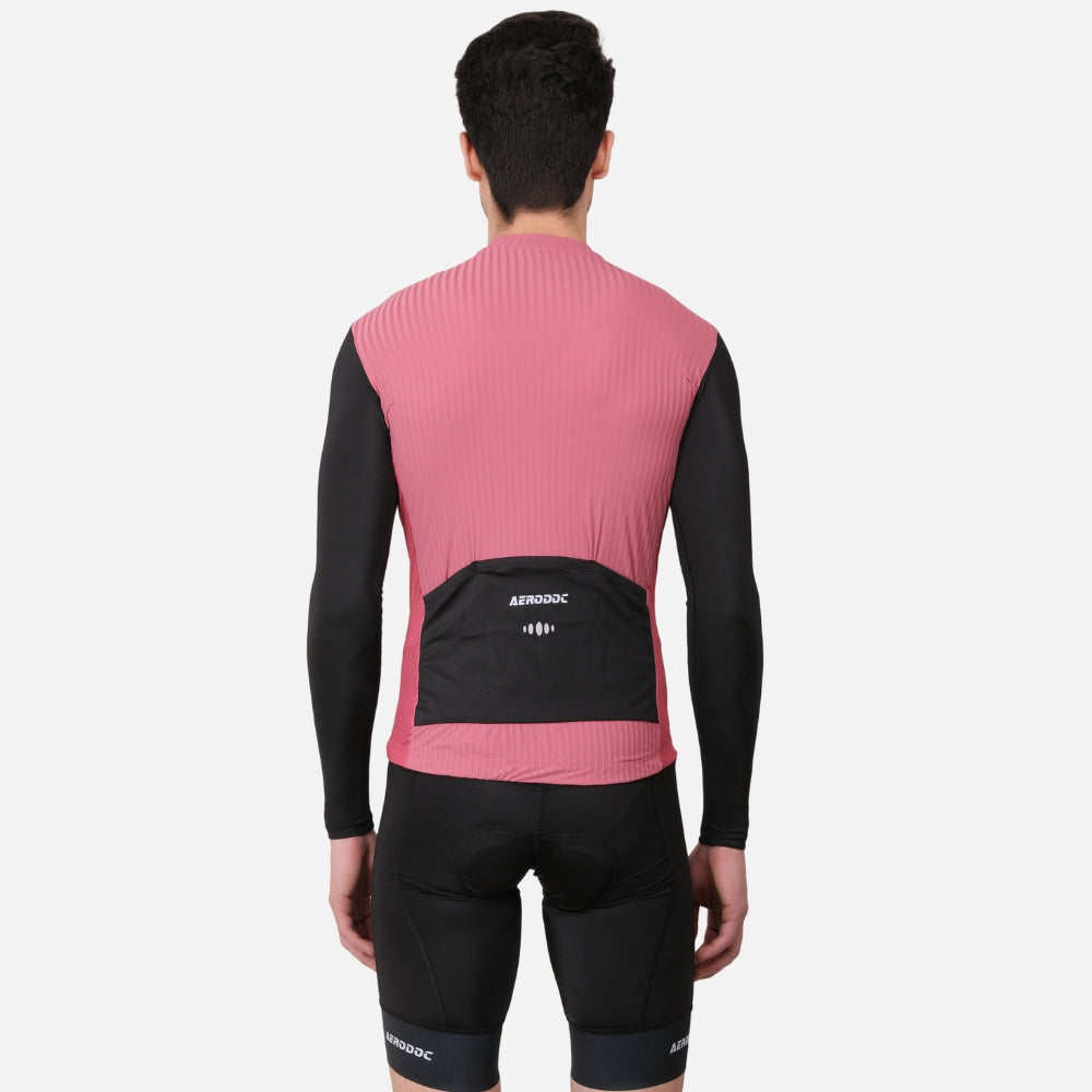 Equator Men’s Cadillac Pink Racefit Power Dry Cycling Race Fit Cycling Jersey