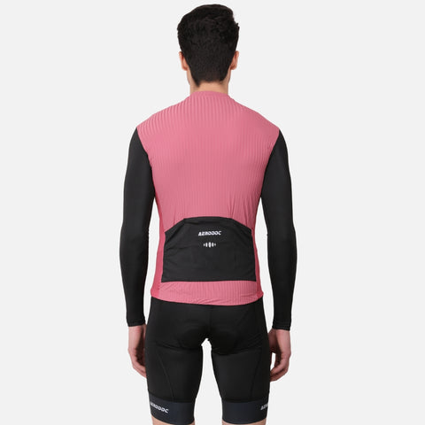 Equator Men’s Cadillac Pink Racefit Power Dry Cycling Race Fit Cycling Jersey