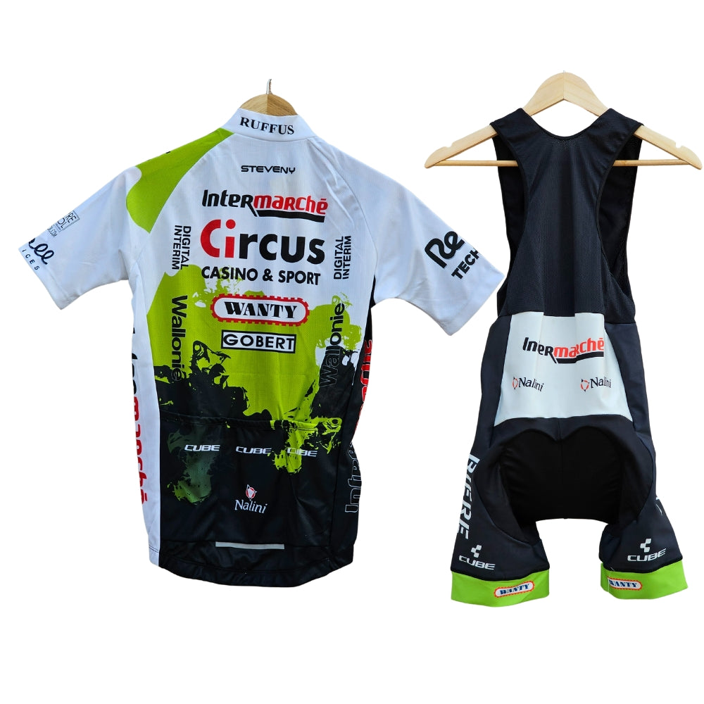 Circus Wanty High Quality Cycling Jersey Pro Bicycle Team Cycling Bib Shorts and Full/Half Sleeve GelPad