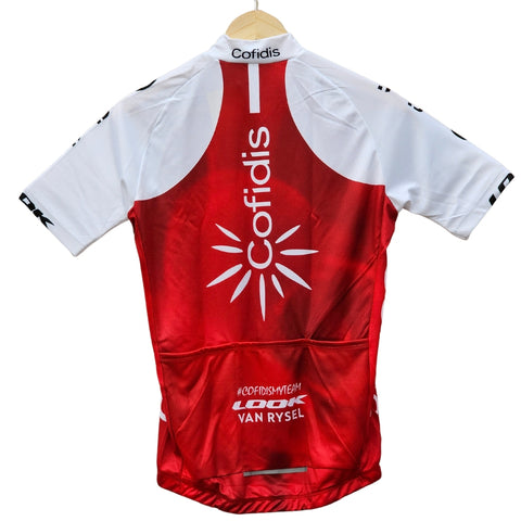 Cofidis 2023 High Quality Cycling Jersey Pro Bicycle Team Cycling Bib Shorts and Full/Half Sleeve GelPad