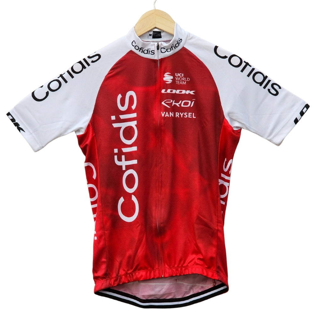 Cofidis 2023 High Quality Cycling Jersey Pro Bicycle Team Cycling Bib Shorts and Full/Half Sleeve GelPad