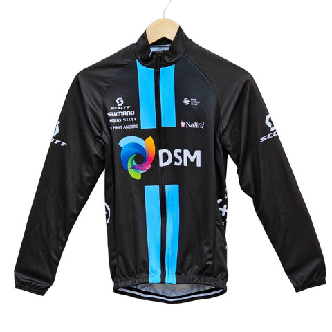 DSM 2024 High Quality Cycling Jersey Pro Bicycle Team Cycling Bib Shorts and Full/Half Sleeve GelPad