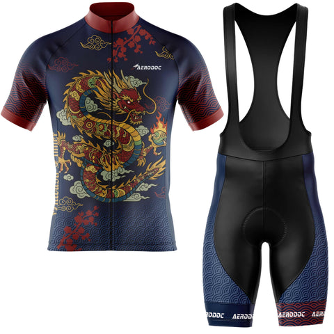 Imperial Ryu Cycling Kit - Jersey & Gel Padded Bib Shorts