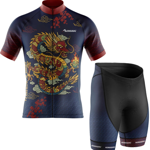 Imperial Ryu Cycling Kit - Jersey & Gel Padded Bib Shorts