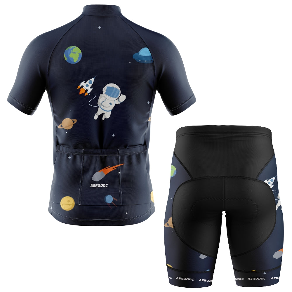 Aerodoc Orbit Runner Cycling Jersey – Half & Full Sleeves, Matching Bib & Non-Bib Shorts