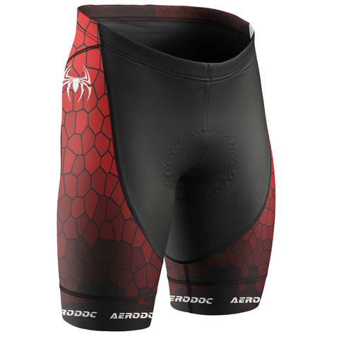 Spiderweb Red Unisex Cycling Jersey and Shorts