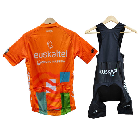 Euskaltel High Quality Cycling Jersey Pro Bicycle Team Cycling Bib Shorts and Full/Half Sleeve GelPad