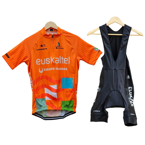 Euskaltel High Quality Cycling Jersey Pro Bicycle Team Cycling Bib Shorts and Full/Half Sleeve GelPad