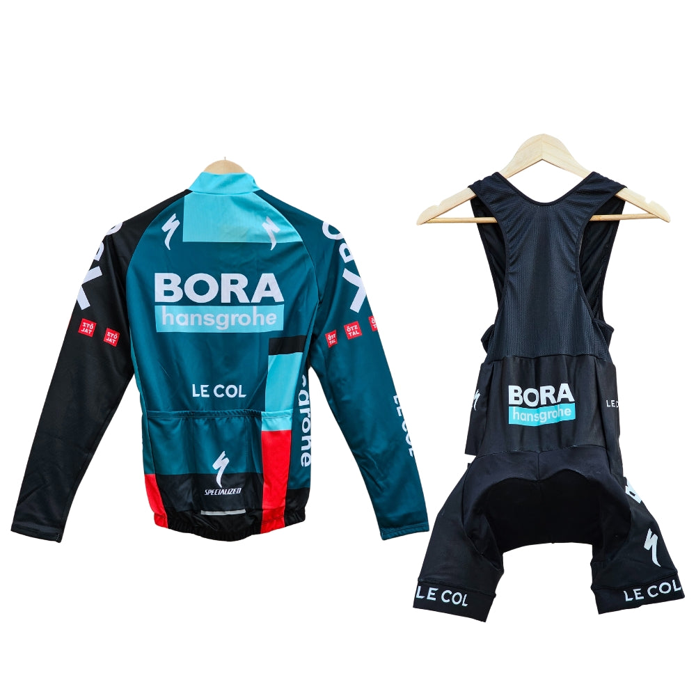 Bora Hansgrohe Green 2022 Cycling jersey Pro Bicycle Team Cycling Bib Shorts and Full/Half Sleeve GelPad