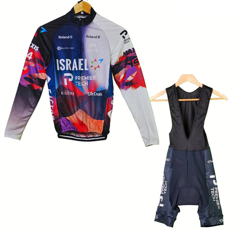 Israel High Quality Cycling Jersey Pro Bicycle Team Cycling Bib Shorts and Full/Half Sleeve GelPad