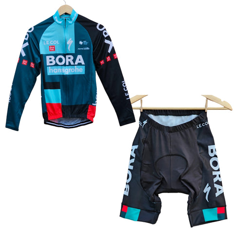 Bora Hansgrohe Green 2022 Cycling jersey Pro Bicycle Team Cycling Bib Shorts and Full/Half Sleeve GelPad