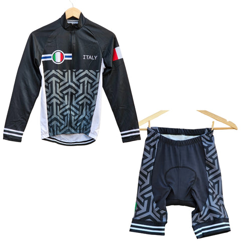 Italy Netherlands High Quality Cycling Jersey Pro Bicycle Team Cycling Bib Shorts and Full/Half Sleeve GelPad