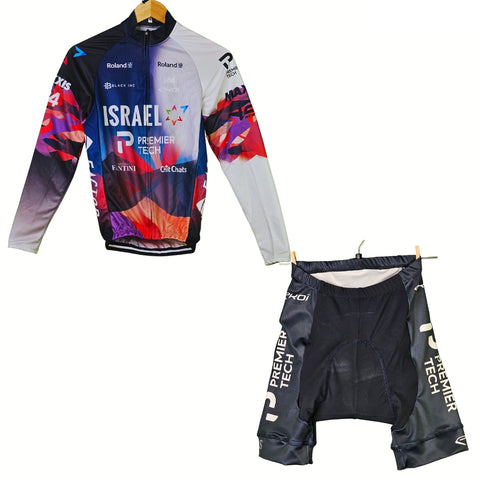 Israel High Quality Cycling Jersey Pro Bicycle Team Cycling Bib Shorts and Full/Half Sleeve GelPad