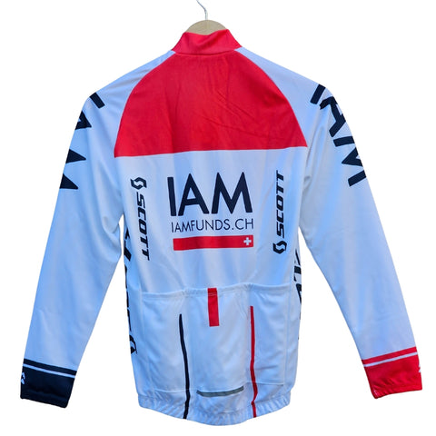 Team IAM Road Bike Wear Riding Cycling Jerey and Bib Shorts Full/Half Sleeve