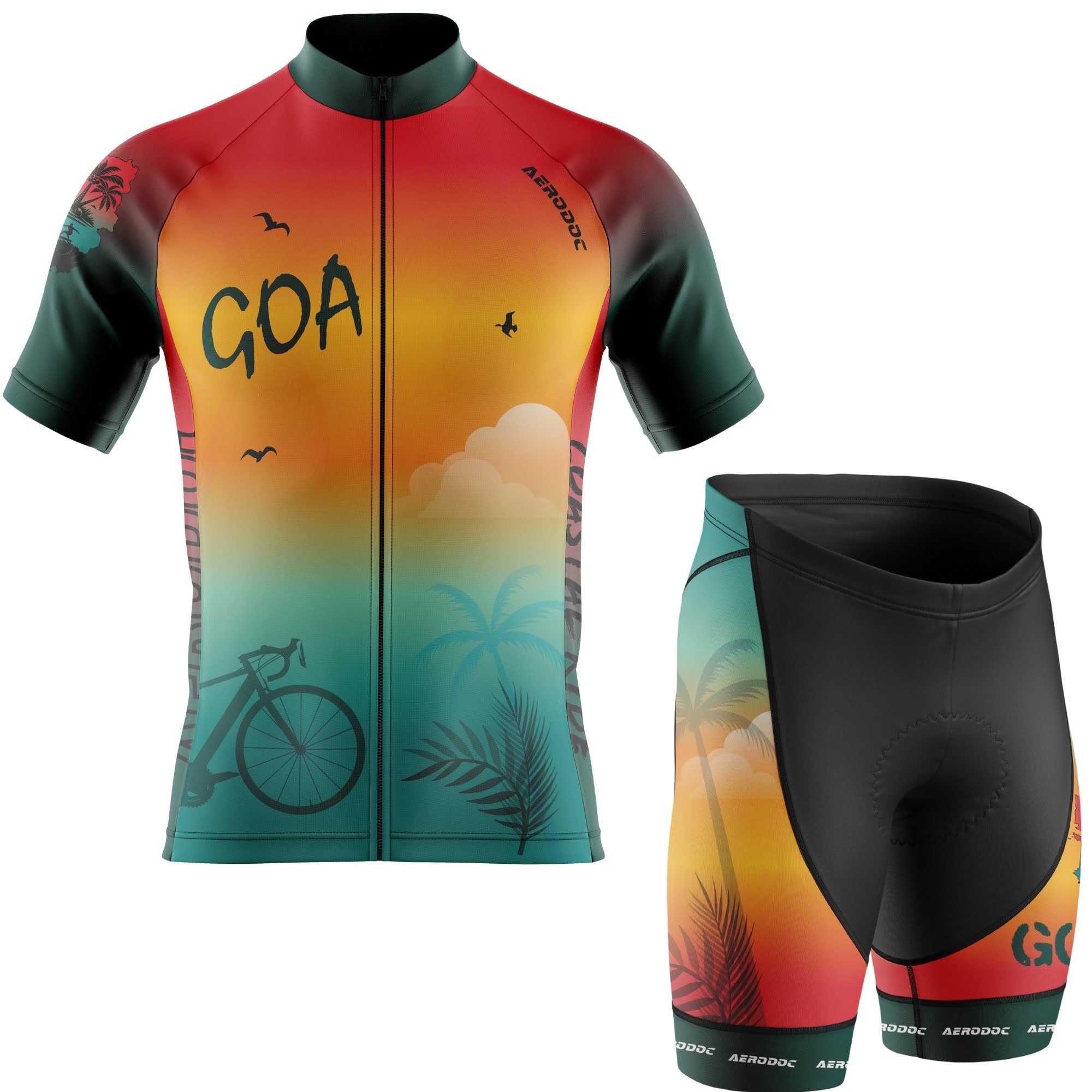 Goa Cycling Jersey and Bib Shorts