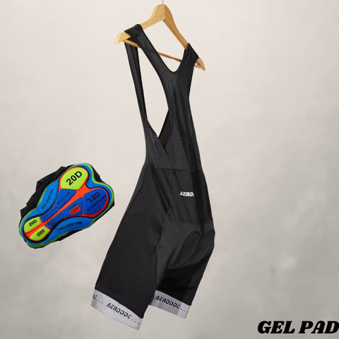 EconoRide Cycling Gel Padded Bib Shorts