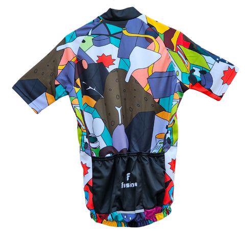 Fusion Anime Cycling Jersey Long Sleeves Fit Comfortable Sun-protective Road Bike Tops MTB Jerseys