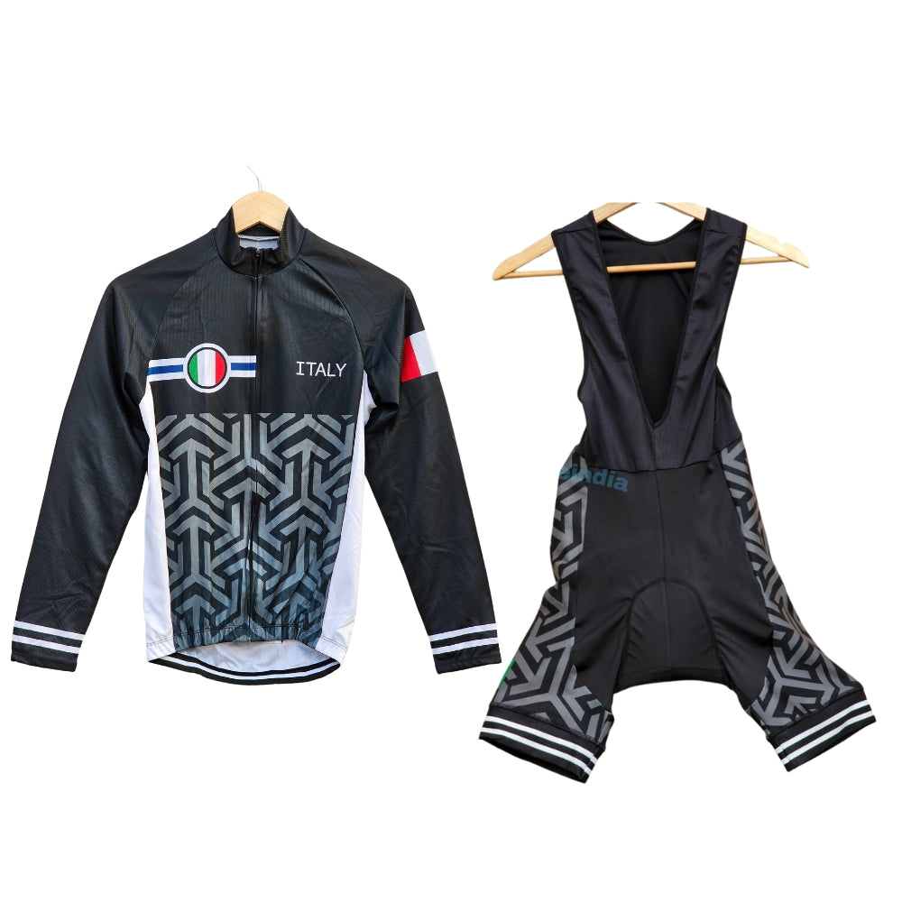 Italy Netherlands High Quality Cycling Jersey Pro Bicycle Team Cycling Bib Shorts and Full/Half Sleeve GelPad