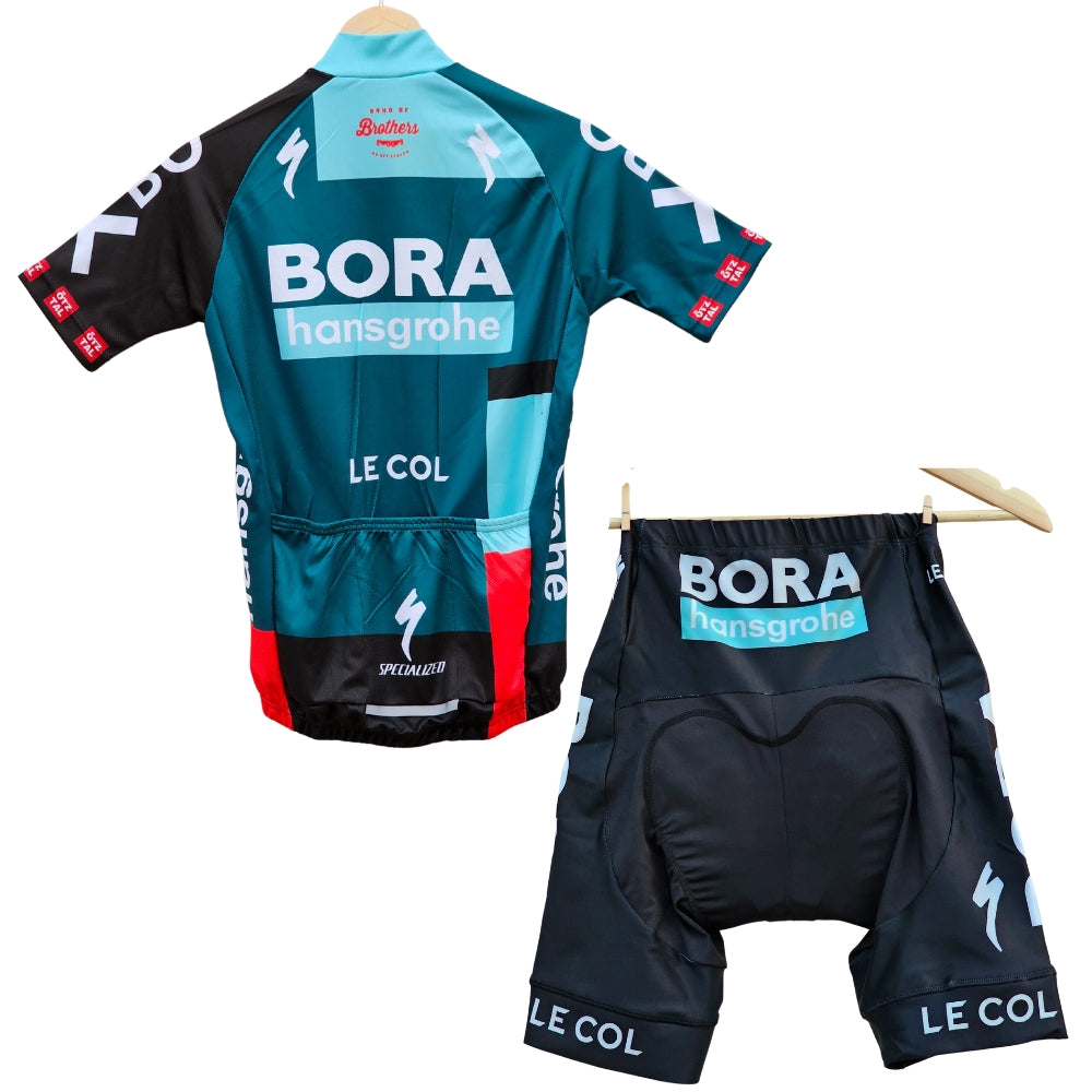 Bora Hansgrohe Green 2022 Cycling jersey Pro Bicycle Team Cycling Bib Shorts and Full/Half Sleeve GelPad