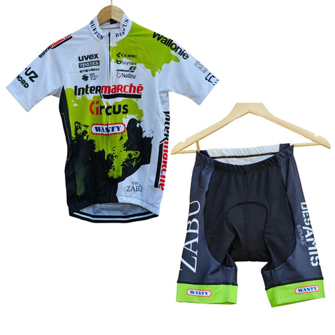 Circus Wanty High Quality Cycling Jersey Pro Bicycle Team Cycling Bib Shorts and Full/Half Sleeve GelPad