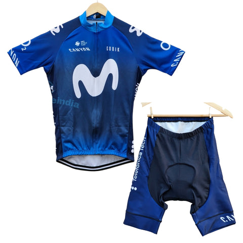 Movie Star High Quality Cycling Jersey Pro Bicycle Team Cycling Bib Shorts and Full/Half Sleeve GelPad