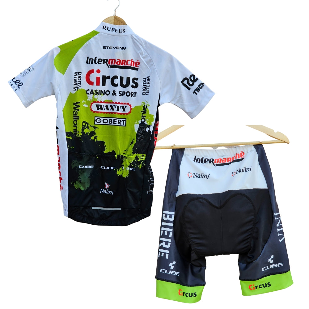 Circus Wanty High Quality Cycling Jersey Pro Bicycle Team Cycling Bib Shorts and Full/Half Sleeve GelPad