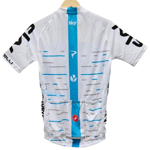 Sky White Cycling Jersey Pro Bicycle Team Cycling Bib Shorts and Full/Half Sleeve GelPad