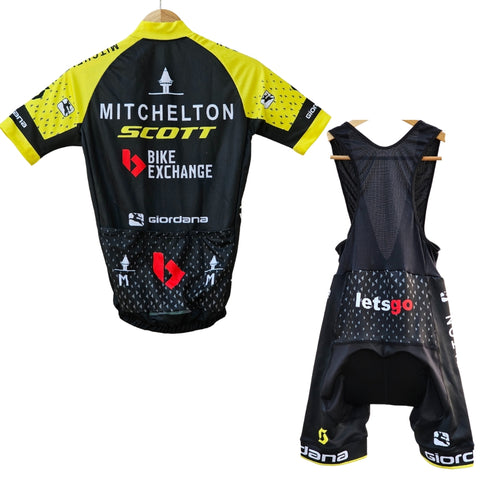 Mitchelton High Quality Cycling Jersey Pro Bicycle Team Cycling Bib Shorts and Full/Half Sleeve GelPad