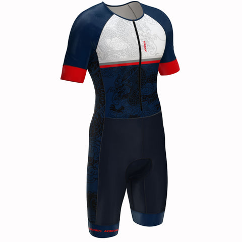 Phantom Dragon Tri Suit – Premium Triathlon Gear for Running, Cycling, and Swimming