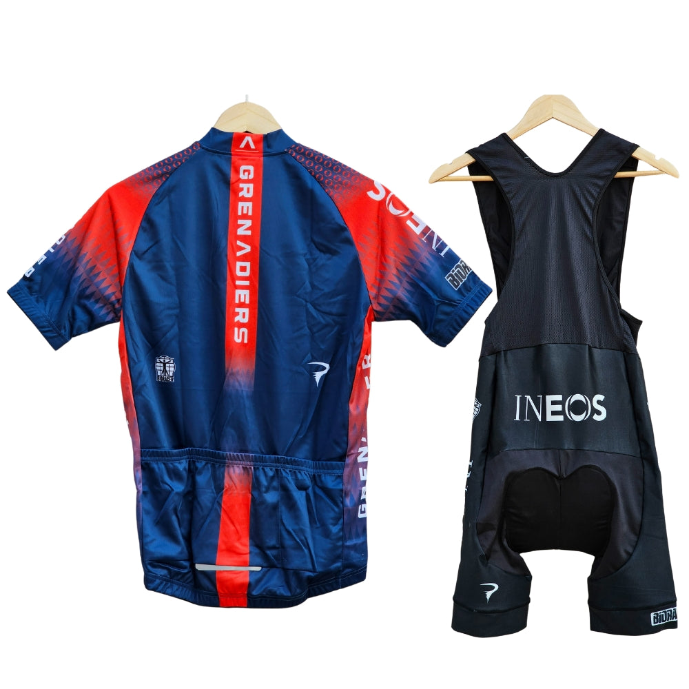 Ineos Blue Grenadiers High Quality Cycling Jersey Pro Bicycle Team Cycling Bib Shorts and Full/Half Sleeve GelPad