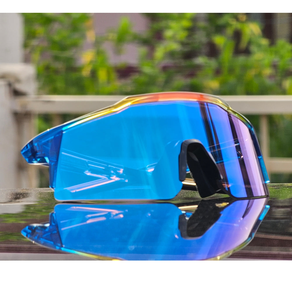 Kapvoe Child Sunglasses Bicycle Cycling Glasses Teenagers Outdoor Sports Kids Glasses Men and Women Windproof UV400 Goggles