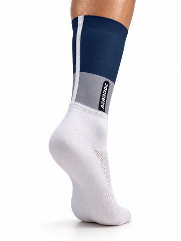 Neutral Color Mid Calf Cycling Socks – Breathable Performance Aero Socks