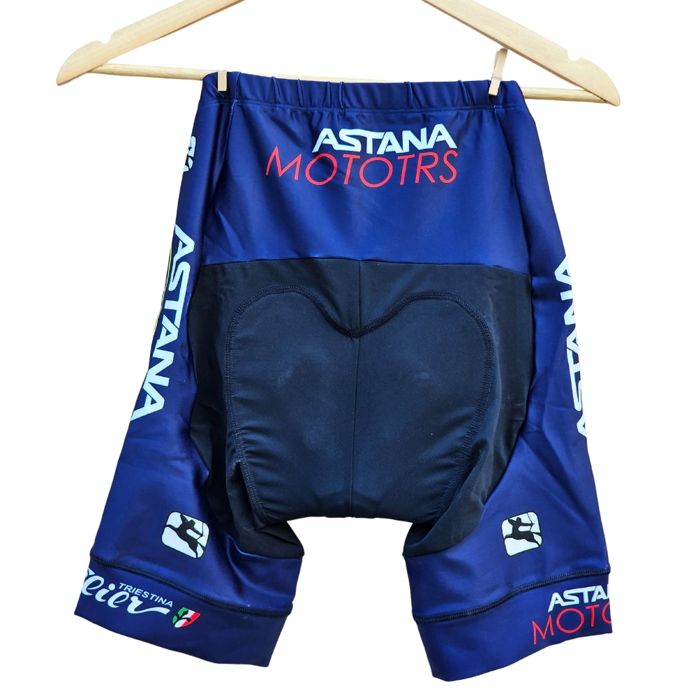 Astana Qazaqstan High Quality Cycling Jersey Pro Bicycle Team Cycling Bib Shorts and Full/Half Sleeve GelPad