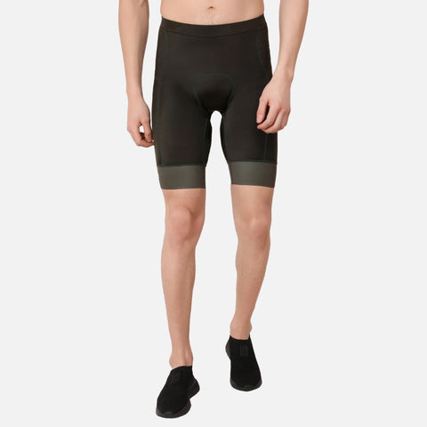 Aerodoc Performance Olive cycling gelpad Bib Shorts Men’s