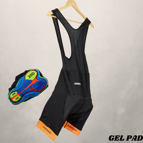 EconoRide Cycling Gel Padded Bib Shorts