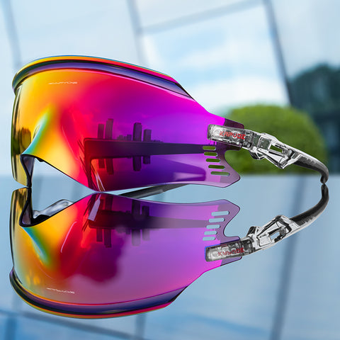 KAPVOE 1Lens Sunglasses Ideal for Cycling, Cricket, Running and More