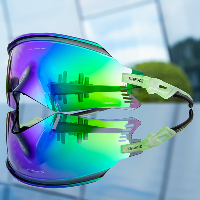 KAPVOE 1Lens Sunglasses Ideal for Cycling, Cricket, Running and More