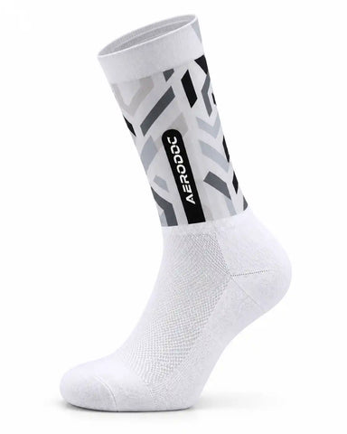 Stealth Flow Mid Calf Cycling Socks – Breathable Performance Aero Socks
