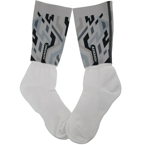Stealth Flow Mid Calf Cycling Socks – Breathable Performance Aero Socks