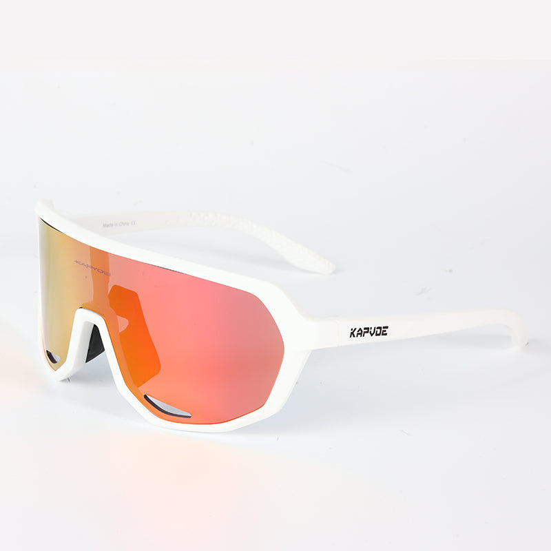 Kapvoe Sports Sunglasses Polarized Glasses UV400 Outdoor, Cricket, Eyewear with 3 lens