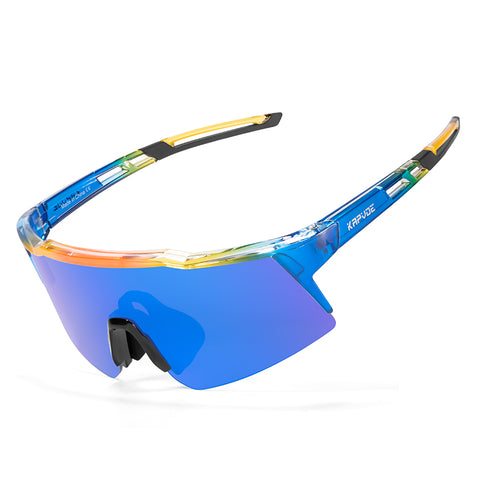 Kapvoe Child Sunglasses Bicycle Cycling Glasses Teenagers Outdoor Sports Kids Glasses Men and Women Windproof UV400 Goggles