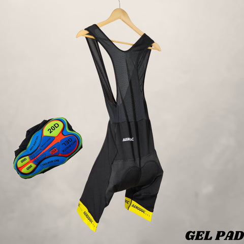 EconoRide Cycling Gel Padded Bib Shorts