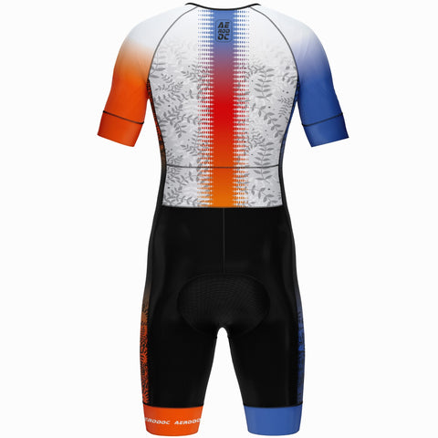 BlazeWave Tri Suit-Premium Triathlon Gear for Running, Cycling, and Swimming