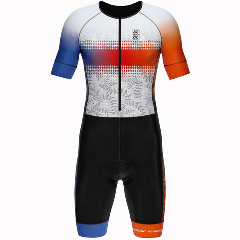 BlazeWave Tri Suit-Premium Triathlon Gear for Running, Cycling, and Swimming
