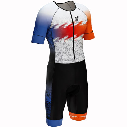 BlazeWave Tri Suit-Premium Triathlon Gear for Running, Cycling, and Swimming