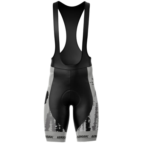 Cycling bib shorts side angle - Aerodoc performance gear

