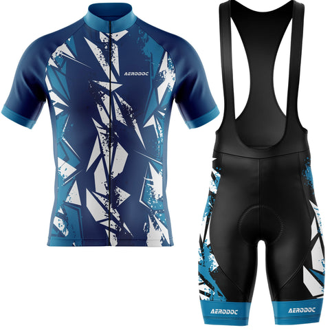 Razor Shift Cycling Kit - Jersey & Gel Padded Bib Shorts