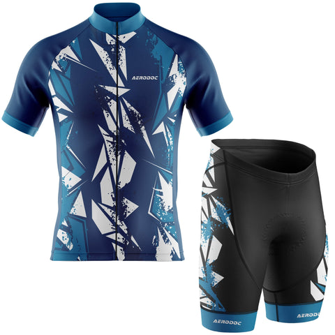 Razor Shift Cycling Kit - Jersey & Gel Padded Bib Shorts